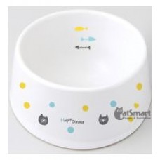 Nyanta Club Easy Eat Ceramic Cat Dish